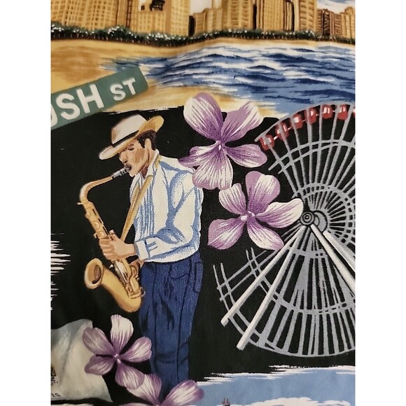 Reyn Spooner Hawaiian Short Size M Sleeve Shirt Chicago  Multicolor cotton - Picture 8 of 14